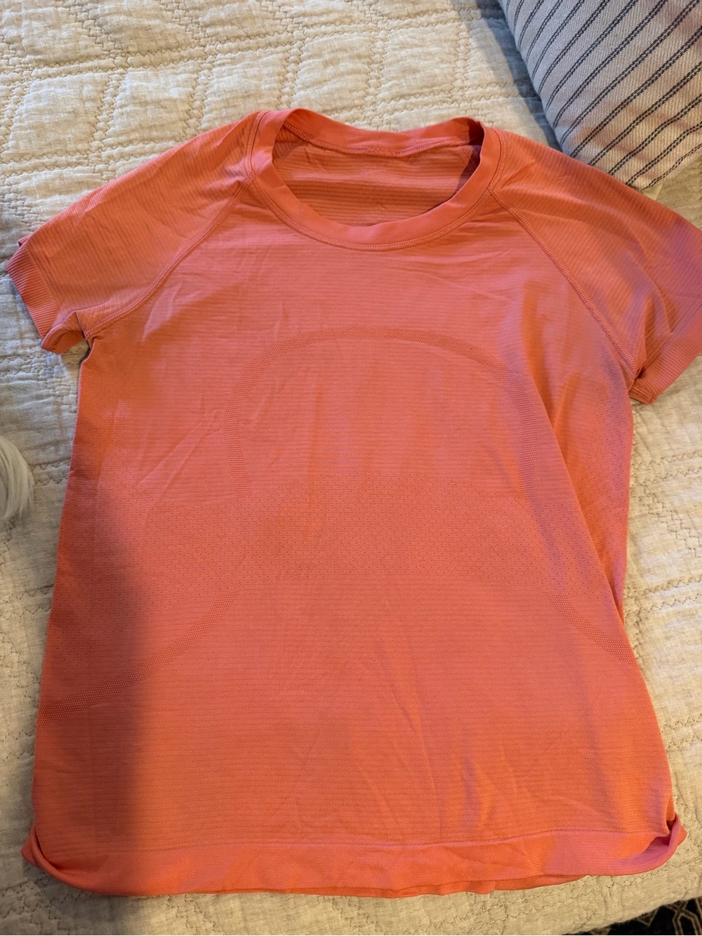 Coral Lululemon Short Sleeve Women's Active Tee